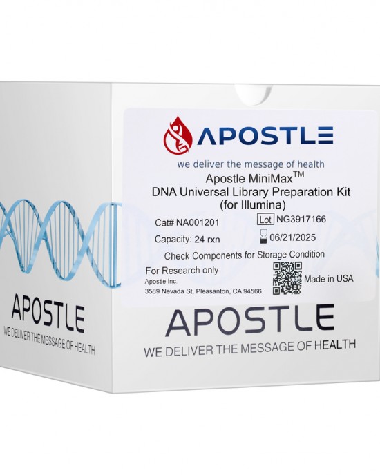 Apostle MiniMax DNA Universal Library Preparation Kit (for Illumina®), 24 rxn