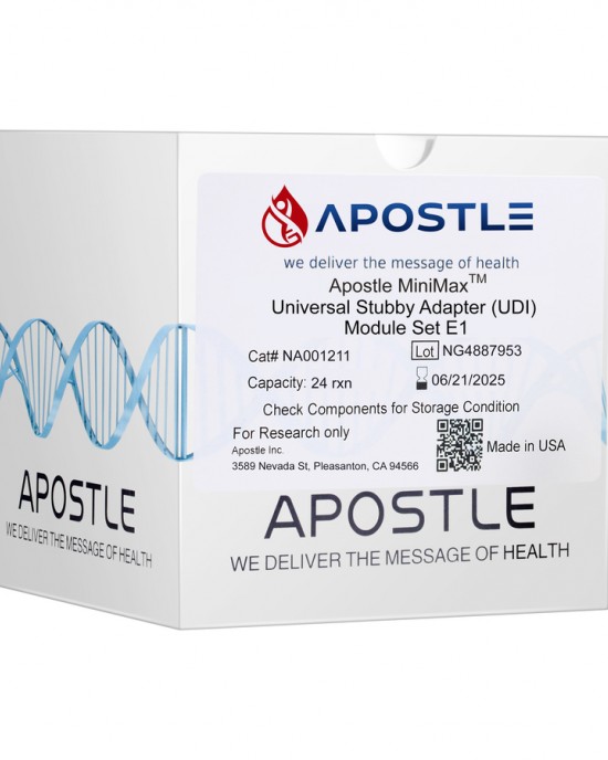 Apostle MiniMax Universal Stubby Adapter (UDI) Module Set E1, 24 rxn