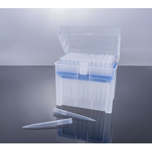 Universal Sterile Non-Filtered Pipet Tips, 1250μL (96 tips/rack, 50 racks)