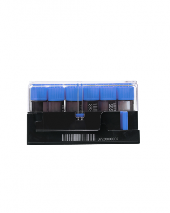 2D-Barcoded Cryogenic Storage Vials, 2.0 mL, Sterile (48 vails / rack)