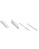 0.2 mL 8-Strip PCR Tubes, Flat Cap, Clear (125 pcs)