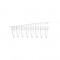 0.2 mL 8-Strip PCR Tubes, Flat Cap, Clear (125 pcs)
