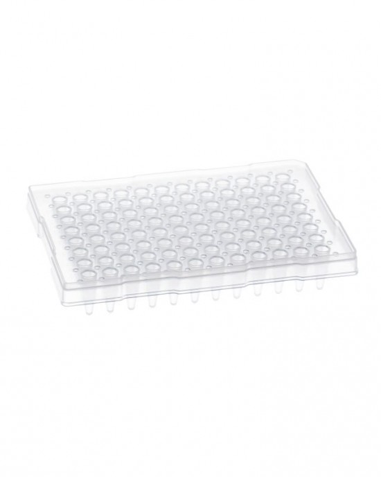 96-Well PCR Plates, 0.2 mL, Semi-Skirted, Clear, ABI-Compatible (50 pcs)