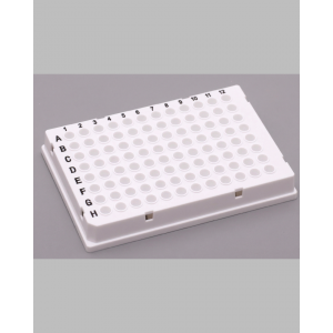 96-Well PCR Plates, 0.1 mL, Skirted, White (50 pcs)