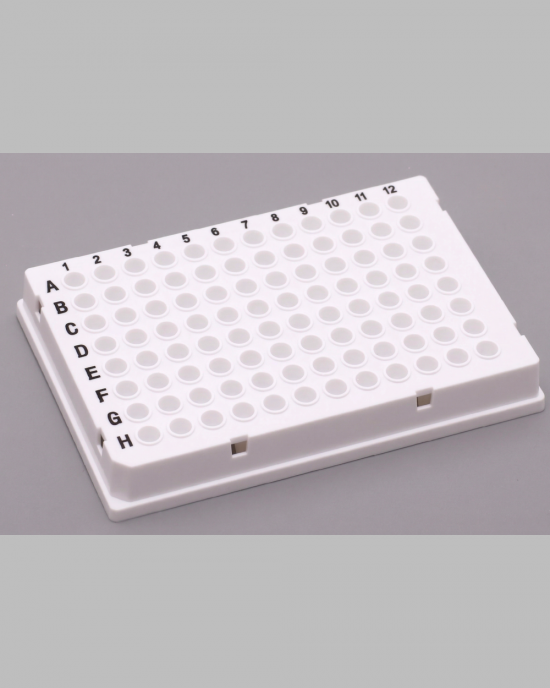 96-Well PCR Plates, 0.1 mL, Skirted, White (50 pcs)