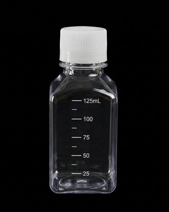 125 mL Media Storage Bottles, Sealed Cap (60 pcs)