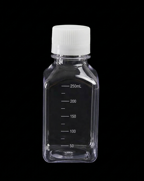 250 mL Media Storage Bottles, Sealed Cap (60 pcs)