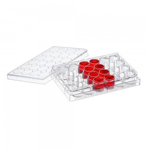ADsurface 24-Well Cell Culture Plates (50pcs, Flat-bottom, Individually wrapped)