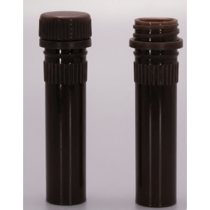 0.5 mL Microcentrifuge Tubes, Screw Cap, Amber Tube / Amber Cap (100 pcs)