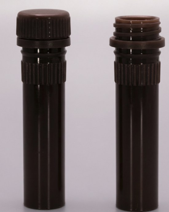 2.0 mL Microcentrifuge Tubes, Screw Cap, Amber Tube / Amber Cap (100 pcs)