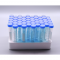 15 mL Conical Centrifuge Tubes, Foam Rack, Clear (500 tubes)