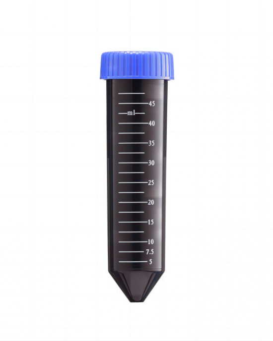 50 mL Conical Centrifuge Tubes, Bulk, Amber (500 tubes)