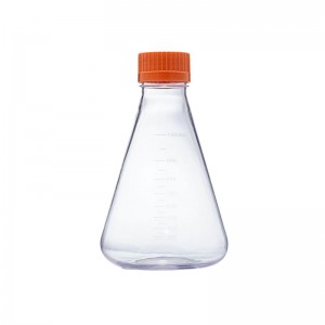 Erlenmeyer Flasks, 1000mL (10pcs, Vent Cap)