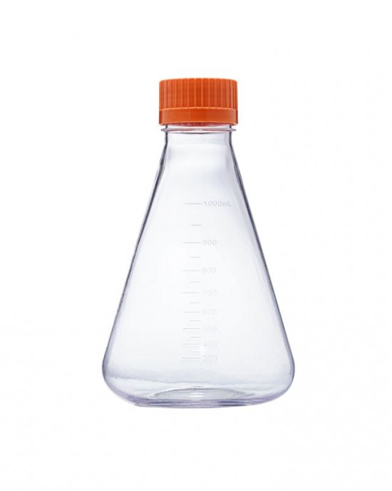 Erlenmeyer Flasks, 1000mL (10pcs, Vent Cap)