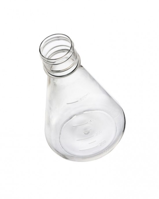 500 mL Erlenmeyer Flasks, Flat Bottom, Vented Cap (25 pcs)