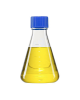 500 mL Erlenmeyer Flasks, Flat Bottom, Vented Cap (25 pcs)