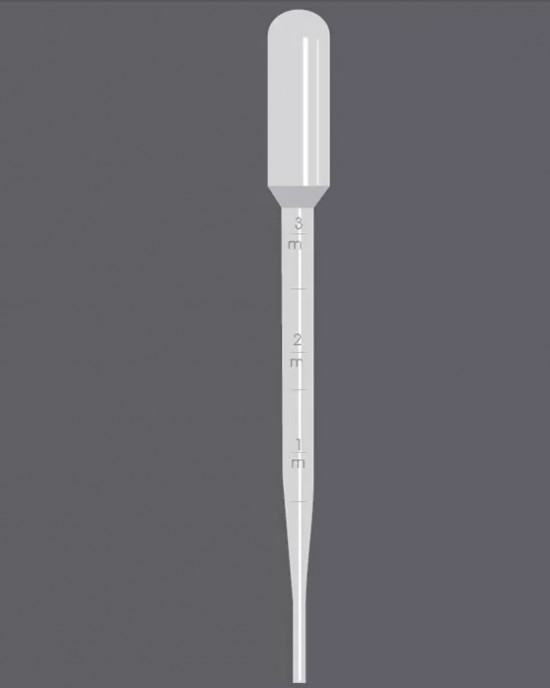 3 mL Pasteur Pipettes (500pcs, individually packaged) 3 mL Pasteur Pipettes (500pcs, individually packaged)