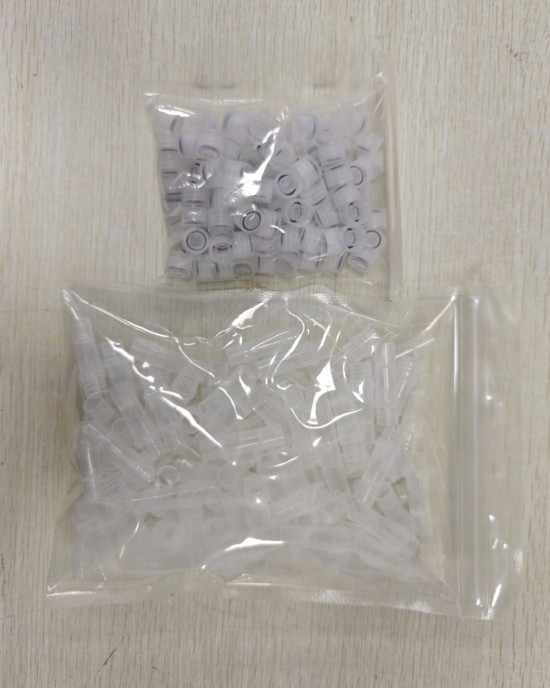 0.5 mL Microcentrifuge Tubes, Screw Cap, Clear Tube / Clear Cap (100 pcs) 0.5 mL Microcentrifuge Tubes, Screw Cap, Clear Tube / Clear Cap (100 pcs)