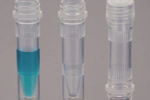 1.5 mL Microcentrifuge Tubes, Screw Cap, Clear Tube / Clear Cap (100 pcs)