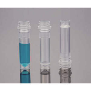 2.0 mL Microcentrifuge Tubes, Screw Cap, Clear Tube / Clear Cap (100 pcs)