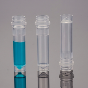 2.0 mL Microcentrifuge Tubes, Screw Cap, Clear Tube / Clear Cap (100 pcs)