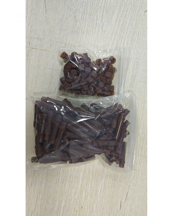 2.0 mL Microcentrifuge Tubes, Screw Cap, Amber Tube / Amber Cap (100 pcs) 2.0 mL Microcentrifuge Tubes, Screw Cap, Amber Tube / Amber Cap (100 pcs)
