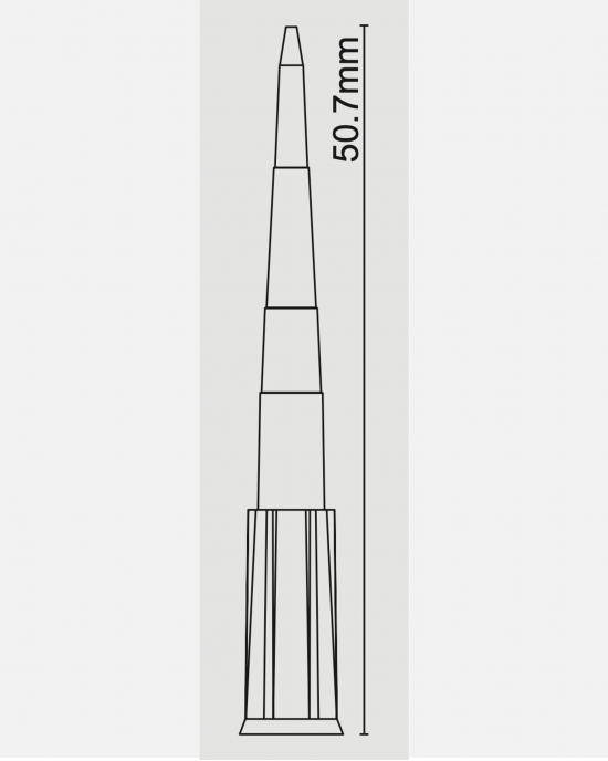 200 μL Universal Pipette Tips, Racked (96 tips x 50 racks, 4,800 tips)