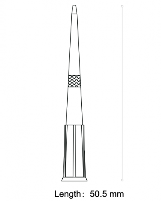 20 μL Universal Pipette Tips, Racked, Filtered, Extended, Low-Retention (96 tips x 50 racks, 4,800 tips)
