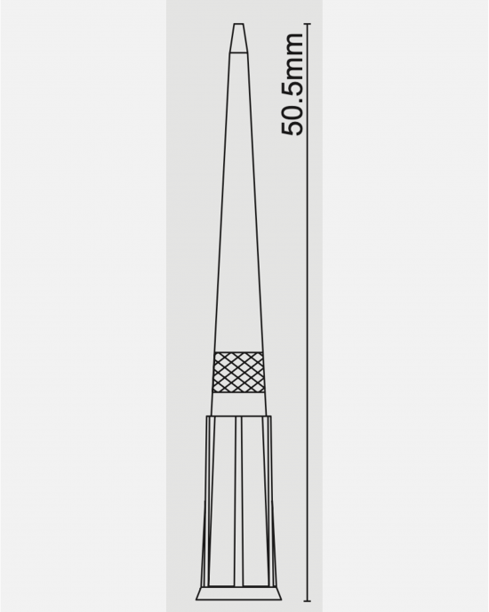 50 μL Universal Pipette Tips, Racked, Filtered, Low-Retention (96 tips x 50 racks, 4,800 tips)