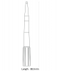 1000 μL Universal Pipette Tips, Racked (96 tips x 50 racks, 4,800 tips)