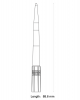 1000 μL Universal Pipette Tips, Racked, Filtered, Low-Retention (96 tips x 50 racks, 4,800 tips)
