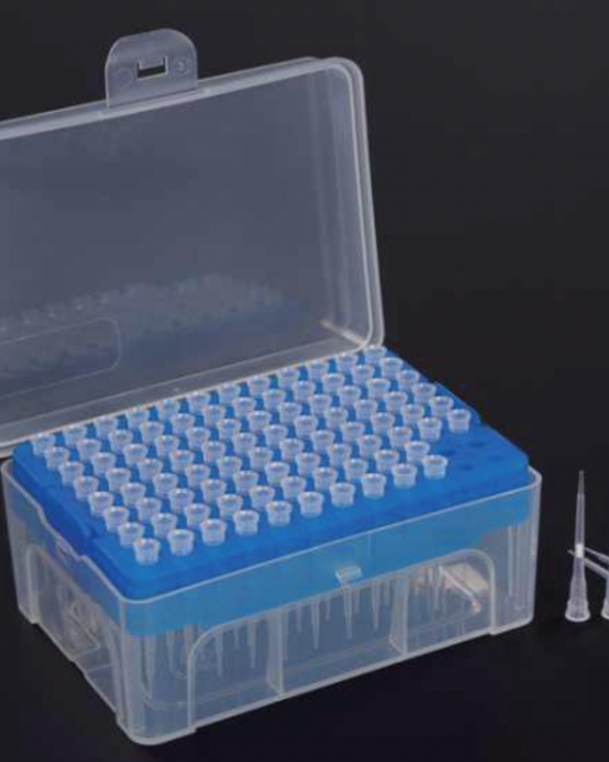 10 μL Universal Pipette Tips, Racked, Filtered, Extended (96 tips x 50 racks, 4,800 tips)