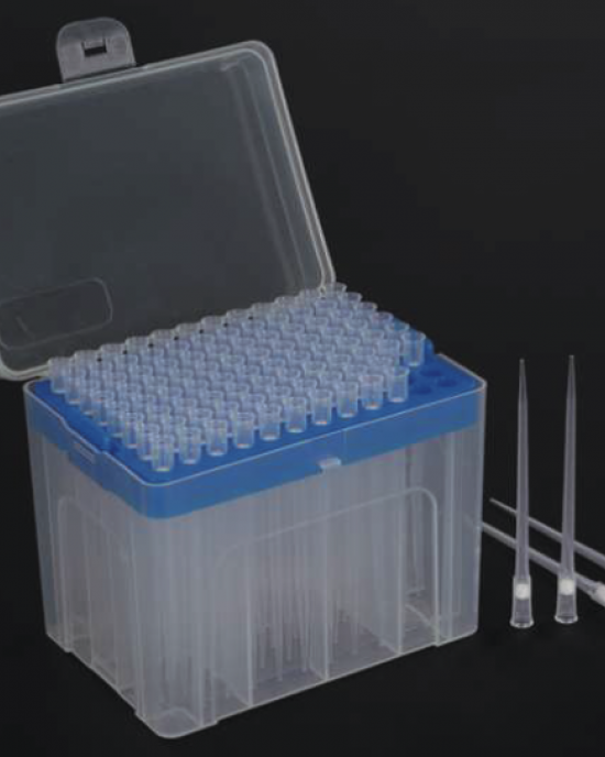 200 μL Universal Pipette Tips, Racked, Extended (96 tips x 50 racks, 4,800 tips)