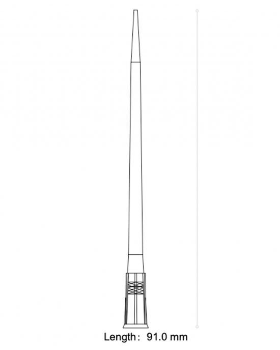 200 μL Universal Pipette Tips, Racked, Filtered, Extended, Low-Retention (96 tips x 50 racks, 4,800 tips)