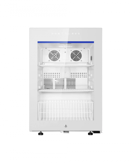 Pharmacy Refrigerator, Table-top / Under-counter, Glass or Solid door (85L/3cf, 2 adjustable shelves, 1 drawer) (115V) Pharmacy Refrigerator, Table-top / Under-counter, Glass or Solid door (85L/3cf, 2 adjustable shelves, 1 drawer) (115V)