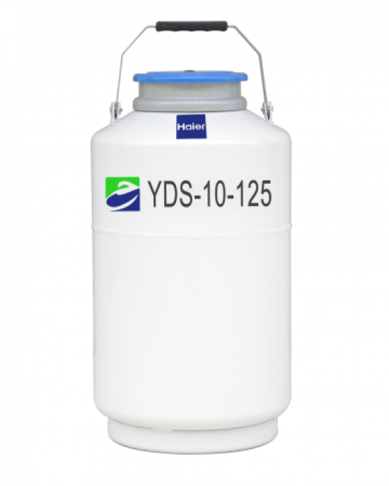 Liquid Nitrogen Small-Sized Aluminum Tank Laboratory Storage (10L, neck diameter 125mm) Liquid Nitrogen Small-Sized Aluminum Tank Laboratory Storage (10L, neck diameter 125mm)