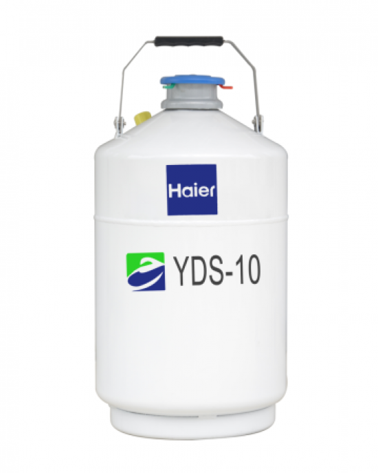 Liquid Nitrogen Small-Sized Aluminum Tank Laboratory Storage with Accessories (10L, neck diameter 50mm) Liquid Nitrogen Small-Sized Aluminum Tank Laboratory Storage with Accessories (10L, neck diameter 50mm)