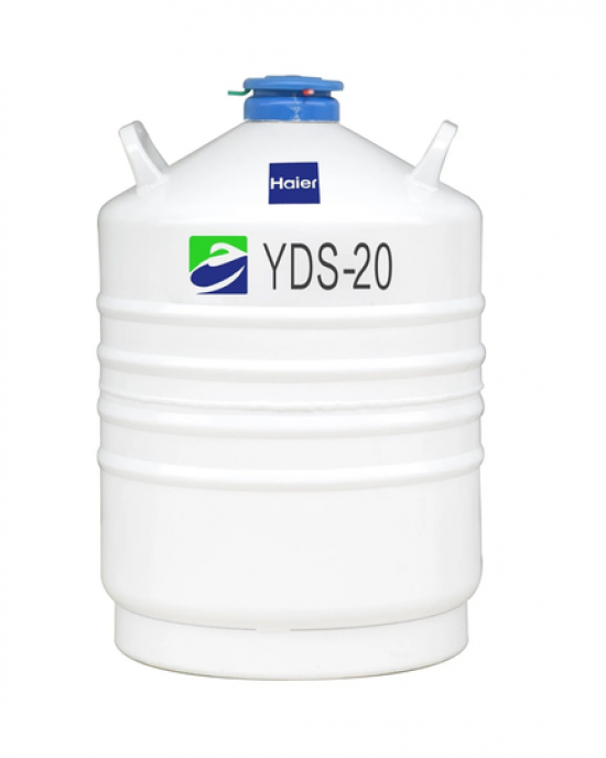 Liquid Nitrogen Small-Sized Aluminum Tank Laboratory Storage with Accessories  (20L, neck diameter 50mm)