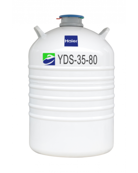 Liquid Nitrogen Small-Sized Aluminum Tank Laboratory Storage with Accessories (35L, neck diameter 80mm) Liquid Nitrogen Small-Sized Aluminum Tank Laboratory Storage with Accessories (35L, neck diameter 80mm)
