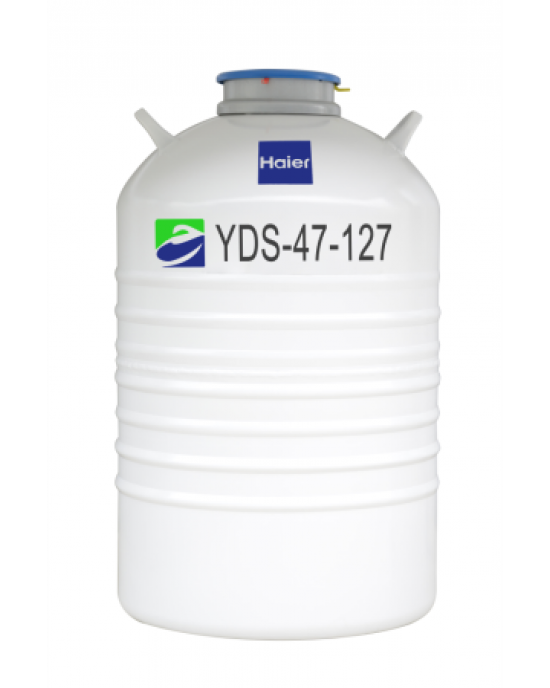 Liquid Nitrogen Small-Sized Aluminum Tank Laboratory Storage with Accessories (47L, neck diameter 127mm) Liquid Nitrogen Small-Sized Aluminum Tank Laboratory Storage with Accessories (47L, neck diameter 127mm)
