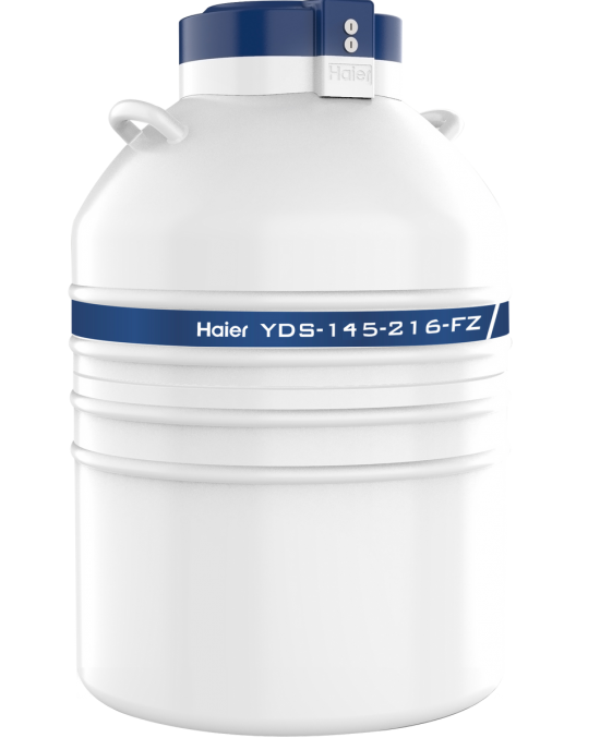 Smart Liquid Nitrogen Aluminum Tank Laboratory Storage with Accessories (145L, Smart-Series, neck diameter 216mm)