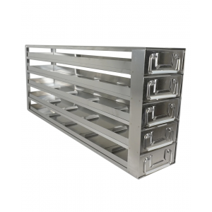 ULT freezer racks, 5x5 (H x D), sliding drawer