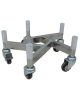 Roller base for all Liquid Nitrogen 65L to 175L Tanks, 5 Universal Wheels