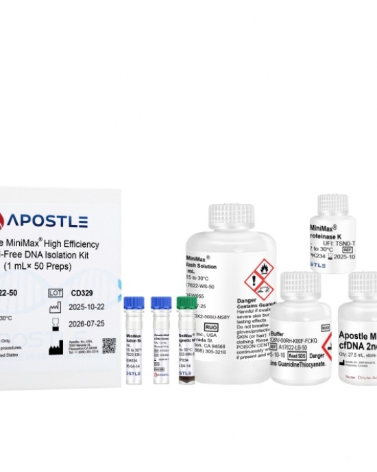 Apostle MiniMax® High Efficiency Cell-Free DNA Isolation Kit (Standard Edition) (1 mL × 50 preps)