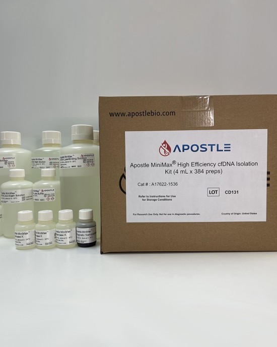 Apostle MiniMax High Efficiency Cell-Free DNA Isolation Kit (4mL x 384 preps, Standard Edition) 