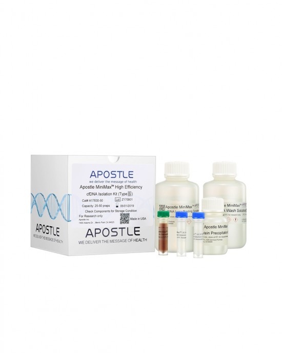 Apostle MiniMax High Efficiency Cell-Free DNA Isolation Kit (Type S) (25-50 preps)