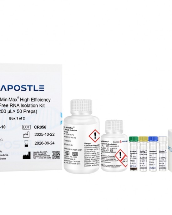 Apostle MiniMax® High Efficiency Cell-Free RNA Isolation Kit (200 µL × 50 preps)