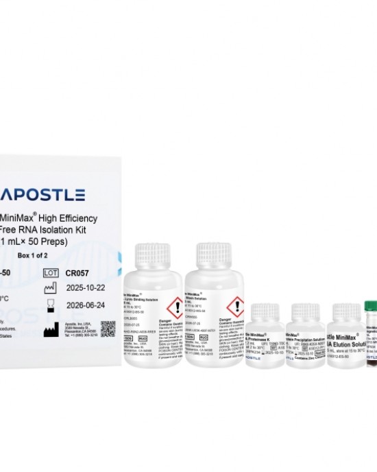 Apostle MiniMax® High Efficiency Cell-Free RNA Isolation Kit (1 mL × 50 preps)