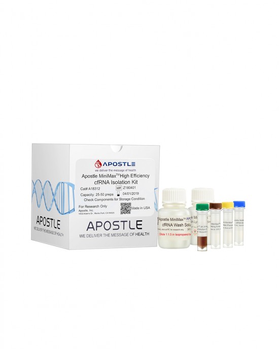 Apostle MiniMax High Efficiency cf-RNA Isolation Kit (200uL x 50 preps)