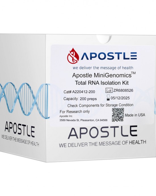 Apostle MiniGenomics Total RNA Isolation Kit (200 preps)
